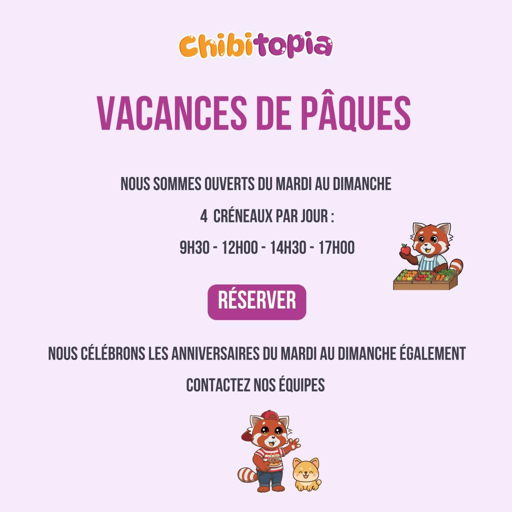 Pop Up site Chibitopia - 2