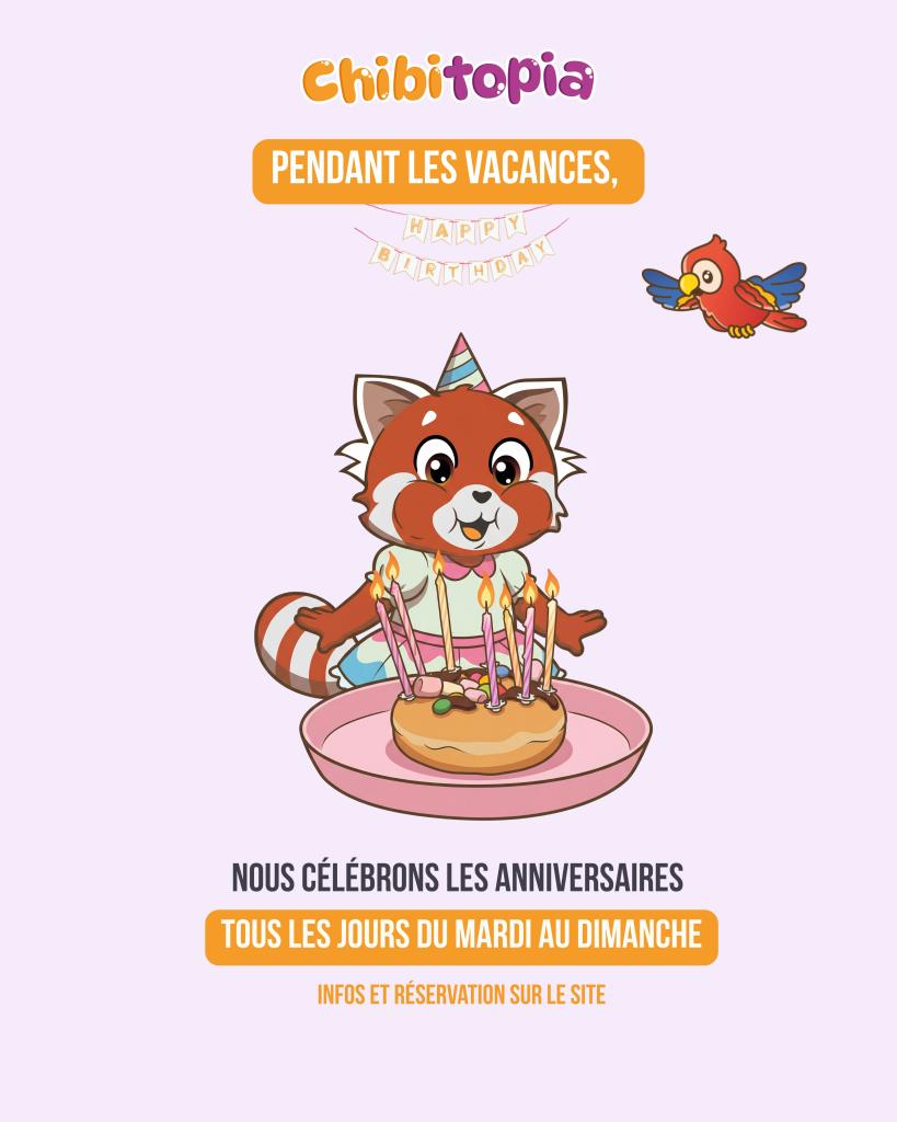 anniversaires vacances chibitopia
