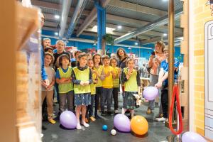 Enfants qui fêtent un anniversaire avec la formule Panda chez Chibitopia à Strasbourg