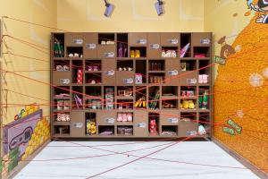 coffre de la banque dédié aux anniversaire chez Chibitopia